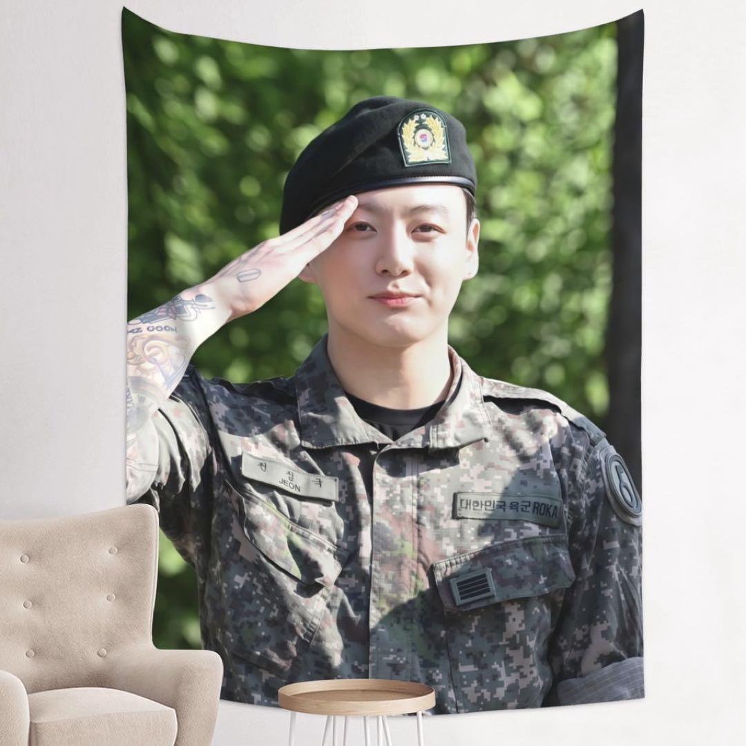 

[Б/У] BTS Гобелен Чонгук JUNGKOOK