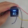 1Pcs Orignal Size Fog Lights Switch For Toyota Camry Corolla RV4 ON-OFF Buttons Blu-ray 12V Relays 5