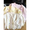 2026 Early Autumn Sequin Beaded Versatile Sweater Coat