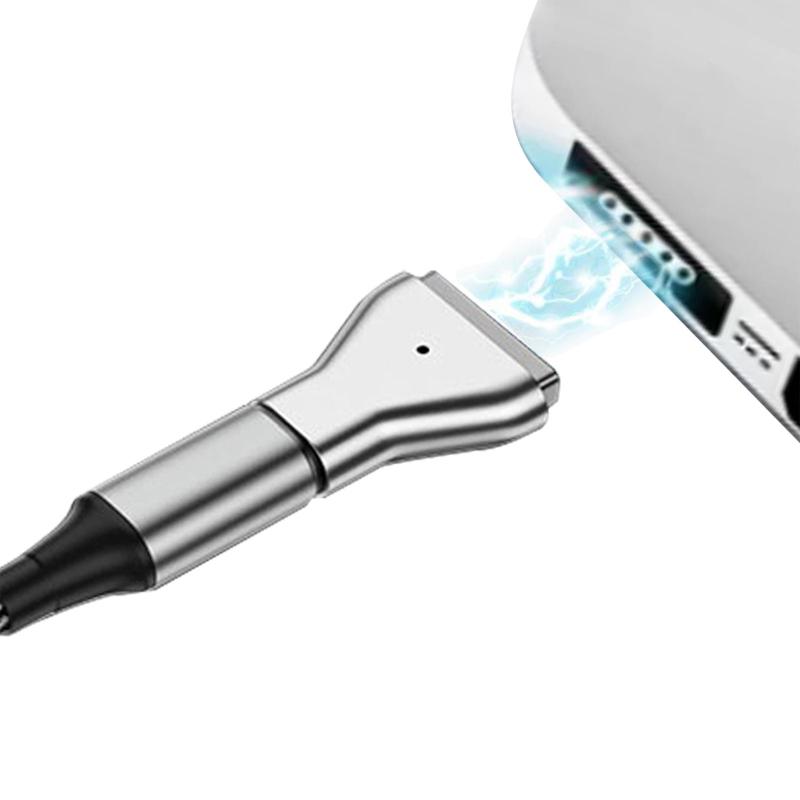 Pd Adapter Type C Female To Compatible For Magsafe2 Zinc Alloy T-shaped Head Converter Compatible