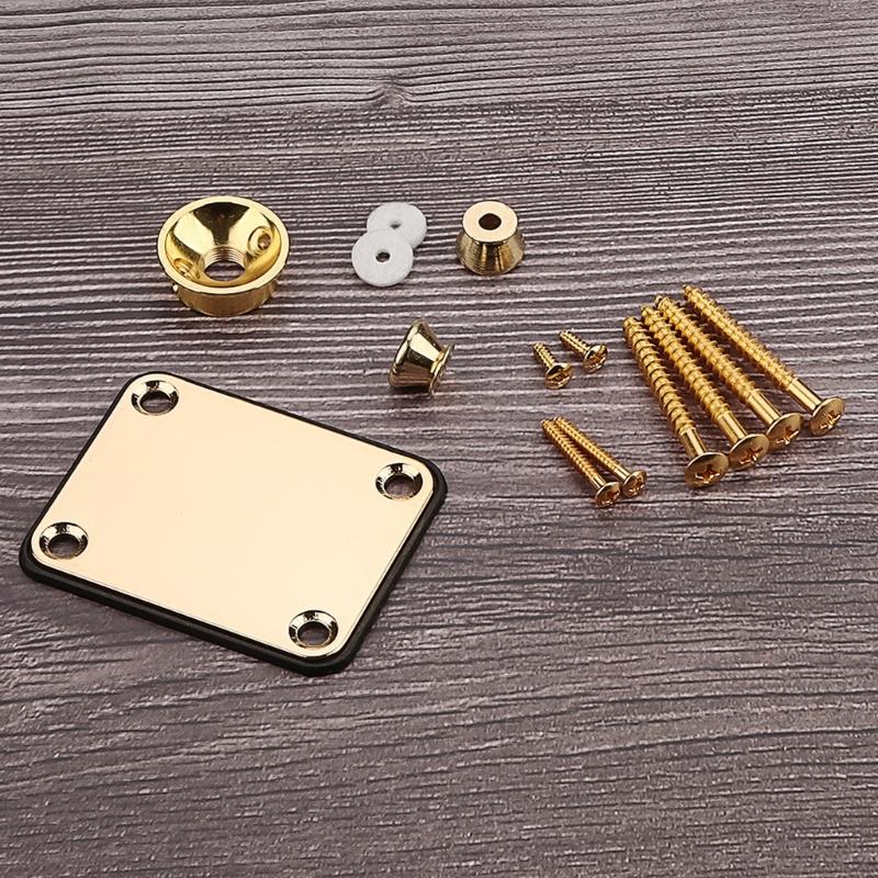 Professional Upgrade Set For Guitars Including Durable Reinforcement Plate And Strap Buttons