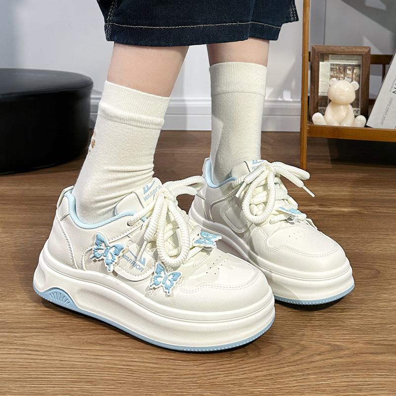 Fashion Womens Sneakers Shoes Platform Roses Casual Thick Sole 2025 Leisure Women's Sneakers Summer 2025 Shoes Woman-shoes Platform New