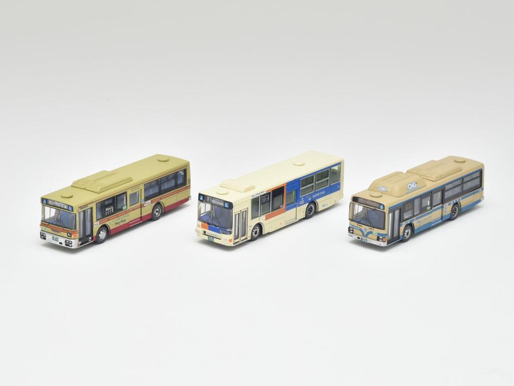 The Bus Collection Bus Collection Yokohama Station West Exit Bus Terminal Set A Diorama Supplies