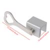 1PC Child Protection Baby Safety Adjustable Sliding Window Locks Stop Aluminum Alloy Security Lock With Keys Safety Window Lock