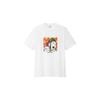 UNIQLO Character Letter Print Short Sleeve T-Shirt Unisex tops White 427579-00