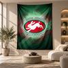 Decorative Tapestry,South Sydney Rabbitohs Printed Wall Art, Lightweight Wall Hanging For Bedroom Background
