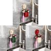 Plastic Suction Cup Toothbrush Holder And Cup Set For Bathroom Organization