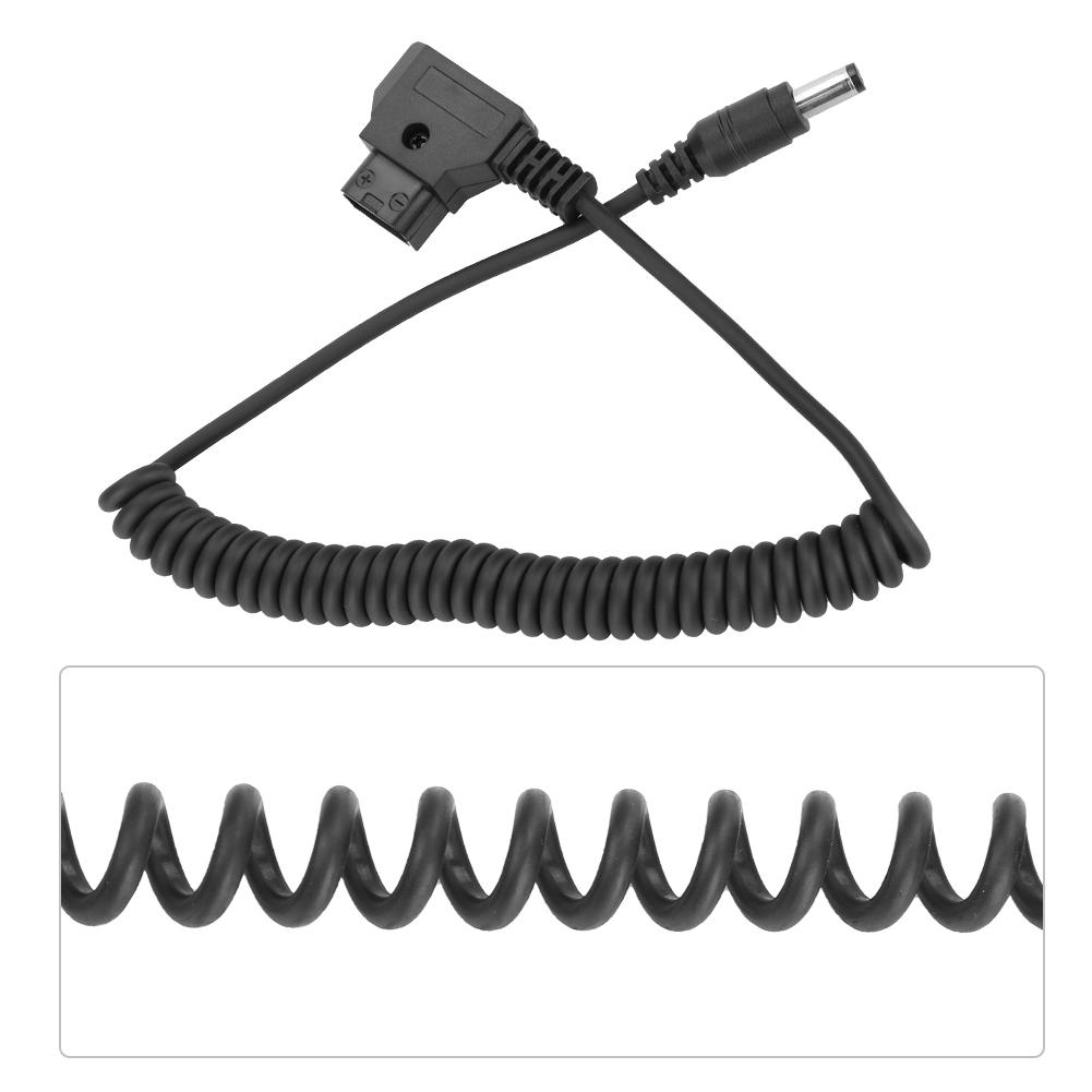 D Tap Male to DC2.1 Cable 5.5x2.5mm for DSLR Power V Mount Anton Battery