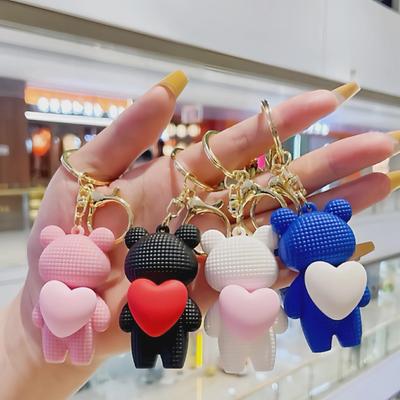 Romantic Couple Doll Keychain Pendant for Bags & Cars
