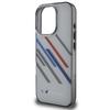BMW Bmhcp16L23Htrag Iphone 16 Pro 6.3   Szary/Grey Hardcase Motorsport Iml Random Stripes
