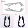 ABS Silver Car Center Console Gear Shift Panel Side Trim Strip Cover For Land Rover Discovery 4 2010-2016 Interior Accessories