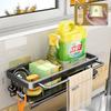 Punch-Free Dishcloth, Bowl, and Plate Drainer Rack for Kitchen/Bathroom Storage