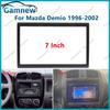 7 Inch 2DIN Car Fascia Radio Panel For Mazda 323 626 Millenia Demio MPV Tribute Familia  Frame Kit Install Facia Face Plate