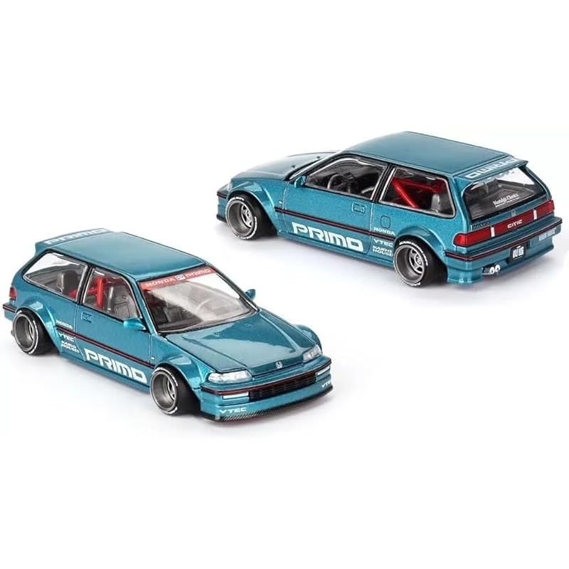 

Kaido House x Mini GT 1/64 honda civic (EF) 1987 Kaido Works V1 blue Civic Works [product]