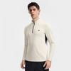Fila Fleece Version Warm Simple Sports Training Comfortable Versatile Knitted Long Sleeve T-Shirt Men Tops Egrets-White A11M611217FWT