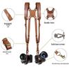 Leather Quick Release DSLR Camera Shoulder Strap for Outdoor Photography