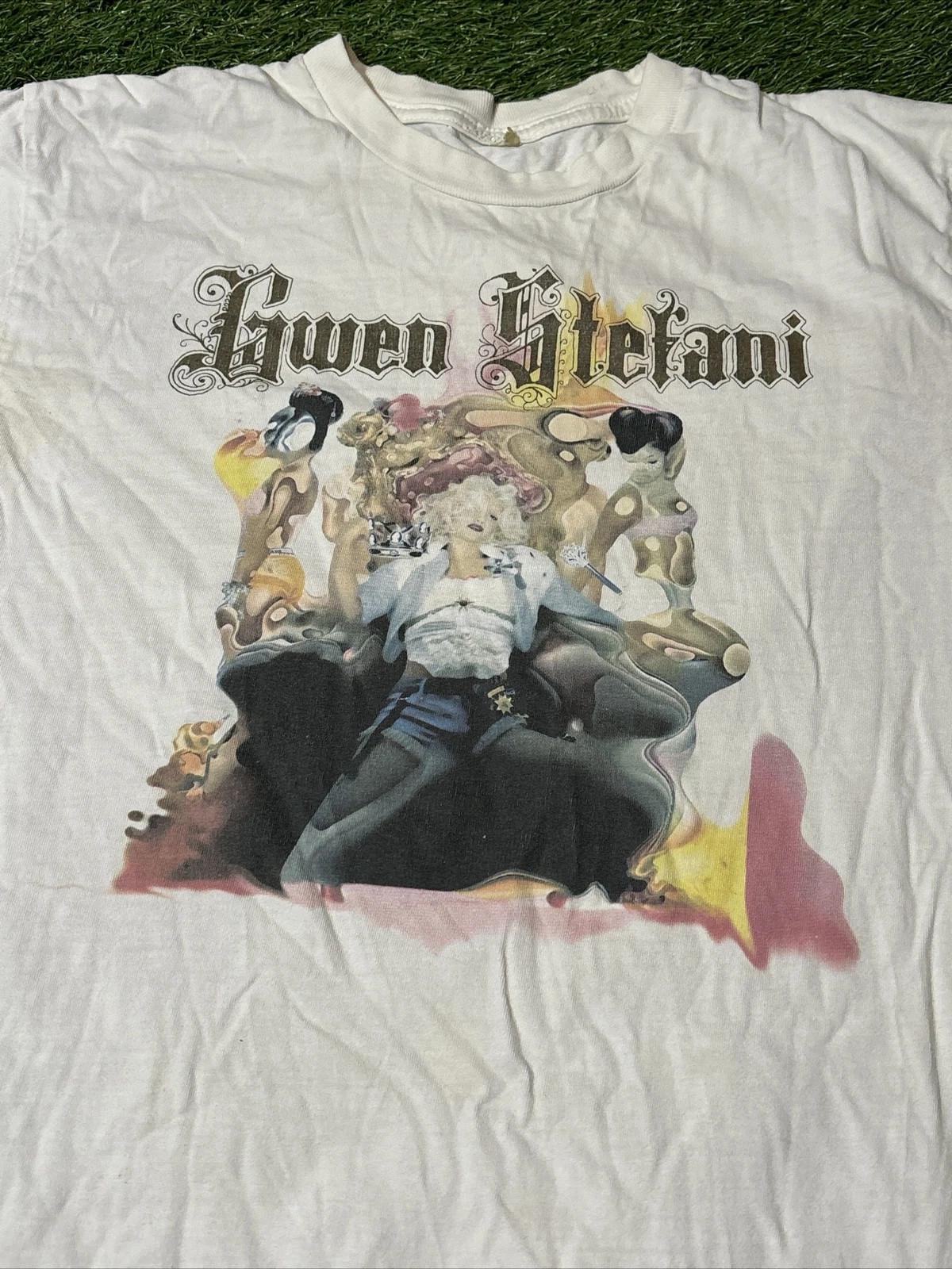 Vintage Gwen Stefani Shirt Harajuki Lovers Tour 2005 L