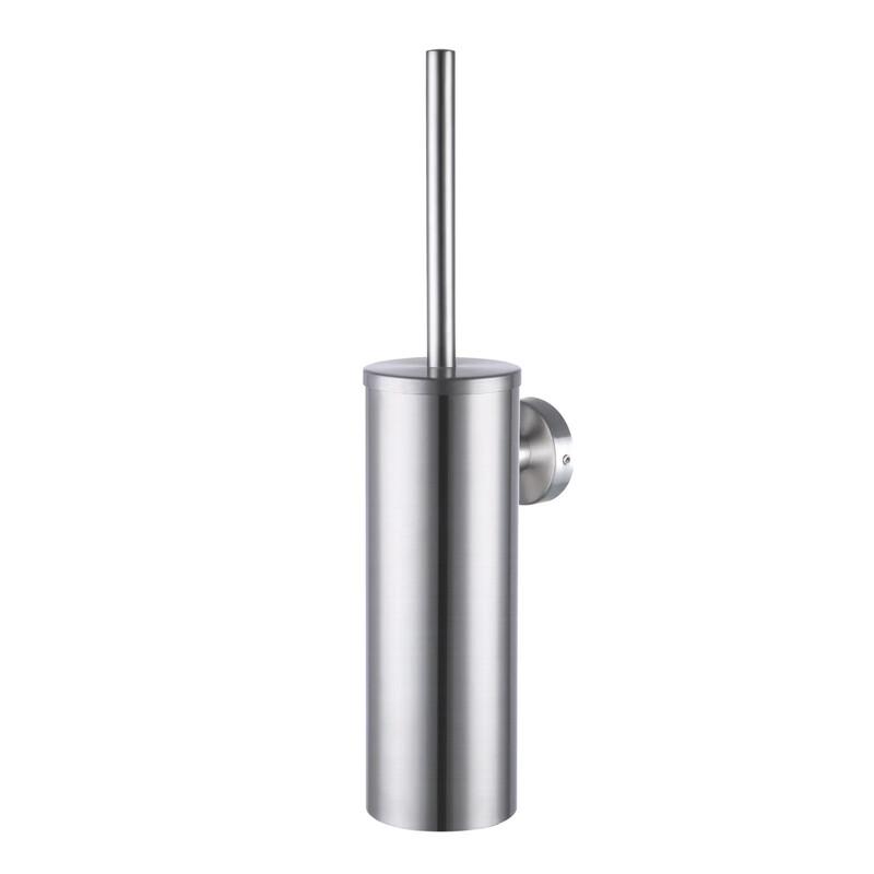 Wutuo Stainless Steel Round Toilet Brush Set