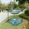 Beautiful Two Layer Hanging Bird Water Dish With smooth For low maintenance