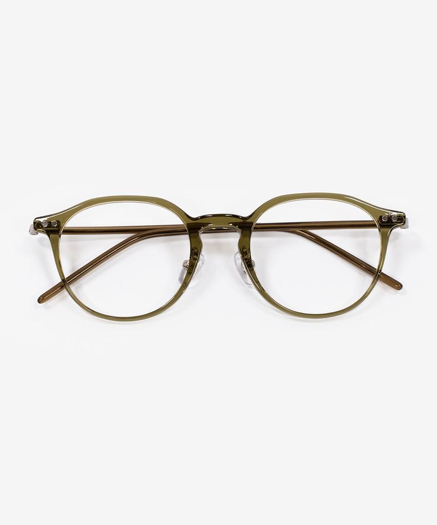 Weeoweeo Melo 02 Khaki Blue Light Blocking Glasses
