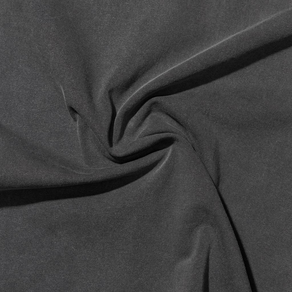 PSSHOPPER Pigment Back Cut Short Sleeve [Dark Gray]