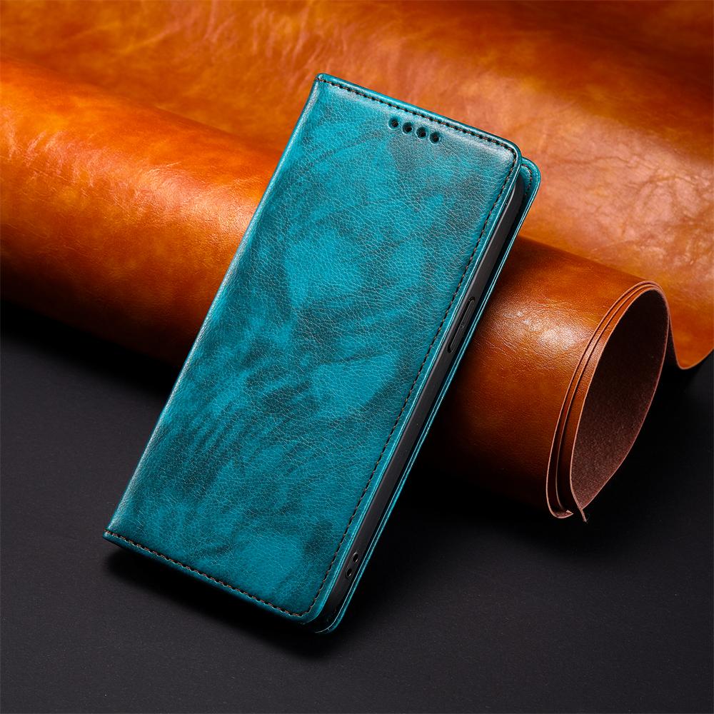 Luxury Leather Case For iPhone 15 14 13 12 11 Pro Max Mini 7 8 Plus SE 2020 2022 XR Xs Max Magnet Fold Kickstand Flip Book Cover