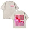 Madonna Confessions Ii Album Tour 2026 Print Vintage Washed Tshirt Men Women Fashion Loose Casual Cotton Hiphop Tshirts Tops