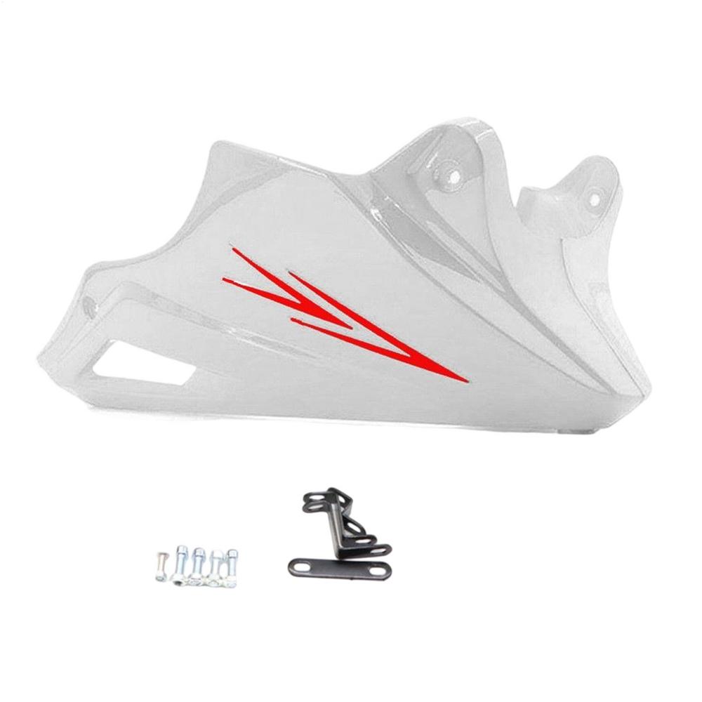 Motorcycle Lower Leg Fairings & Engine Guard, Under Cowl Shrouds For Weather Protection & Aesthetic Commuting Long Distance Ride