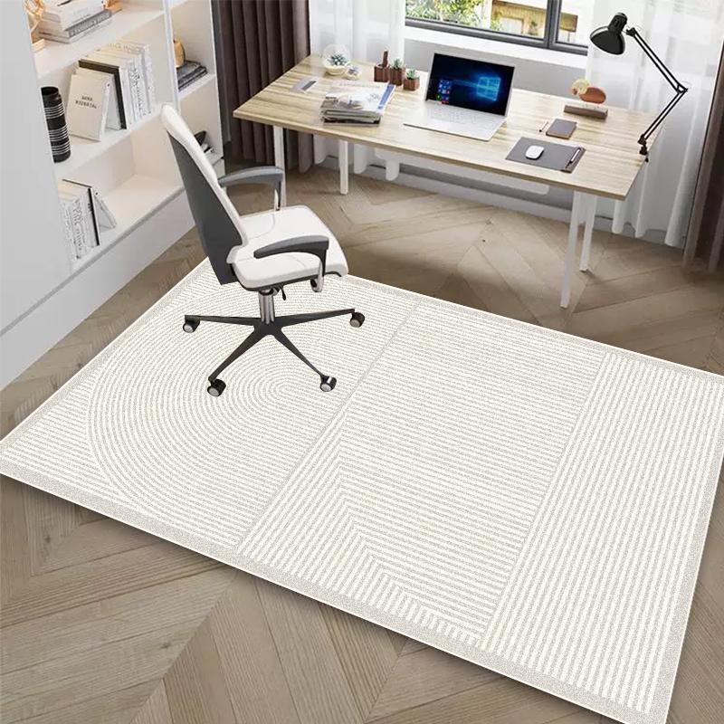 Bedroom Computer Chair Carpet Home Decoration Geometric Living Room Rugs Non-slip Plush Office Coffee Tables Washable Floor Mat