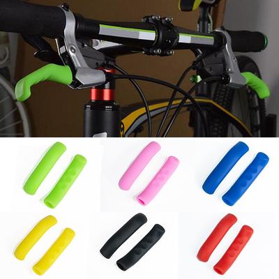 2 Stück Fahrradbremshebelabdeckung Rutschfeste Silikon-Bremshebel-Abdeckung Lenker-Schutzhülle für Mountainbike
