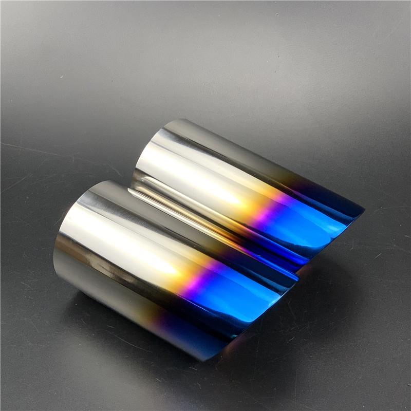 Car Exhaust Pipe Cover For Volkswagen Jetta POLO Golf GTI R20 R36 EOS Scirocc Variant / Skoda Octavia Fabia Rapid Superb Yeti