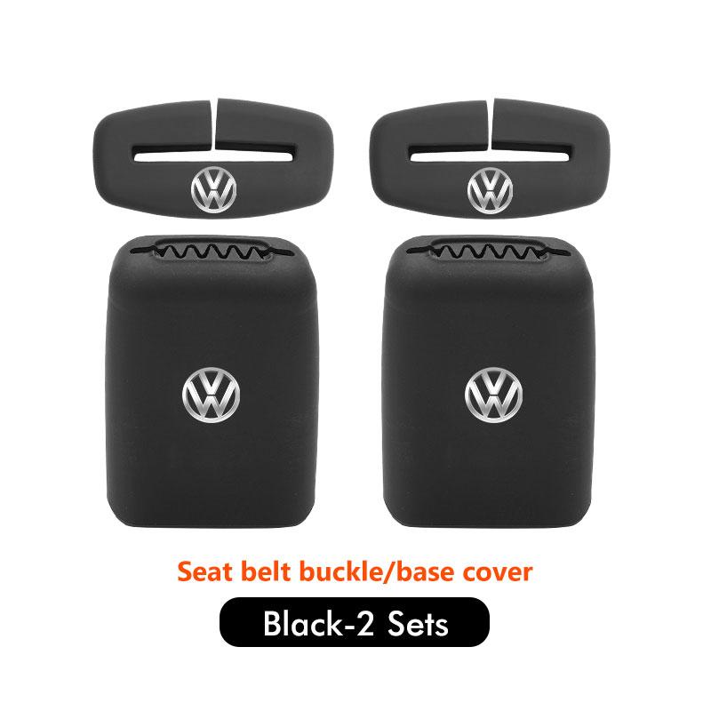 wer5For Volkswagen VW Car Seat Belt Collision Avoidance Sleeve Safety Lock Buckle Cover Scirocco Jetta Beetle Golf 4 5 6 Passat Polo