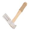 Magnetic Roofing Hammer, Multifunctional Magnet Roofing Hatchet with Hemp Rope Anti Slip Wood Handle, A Magical Roofing Tool for Quick Installation O
