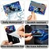 4pcs PVC Communication Card Stickers for Bus Cards