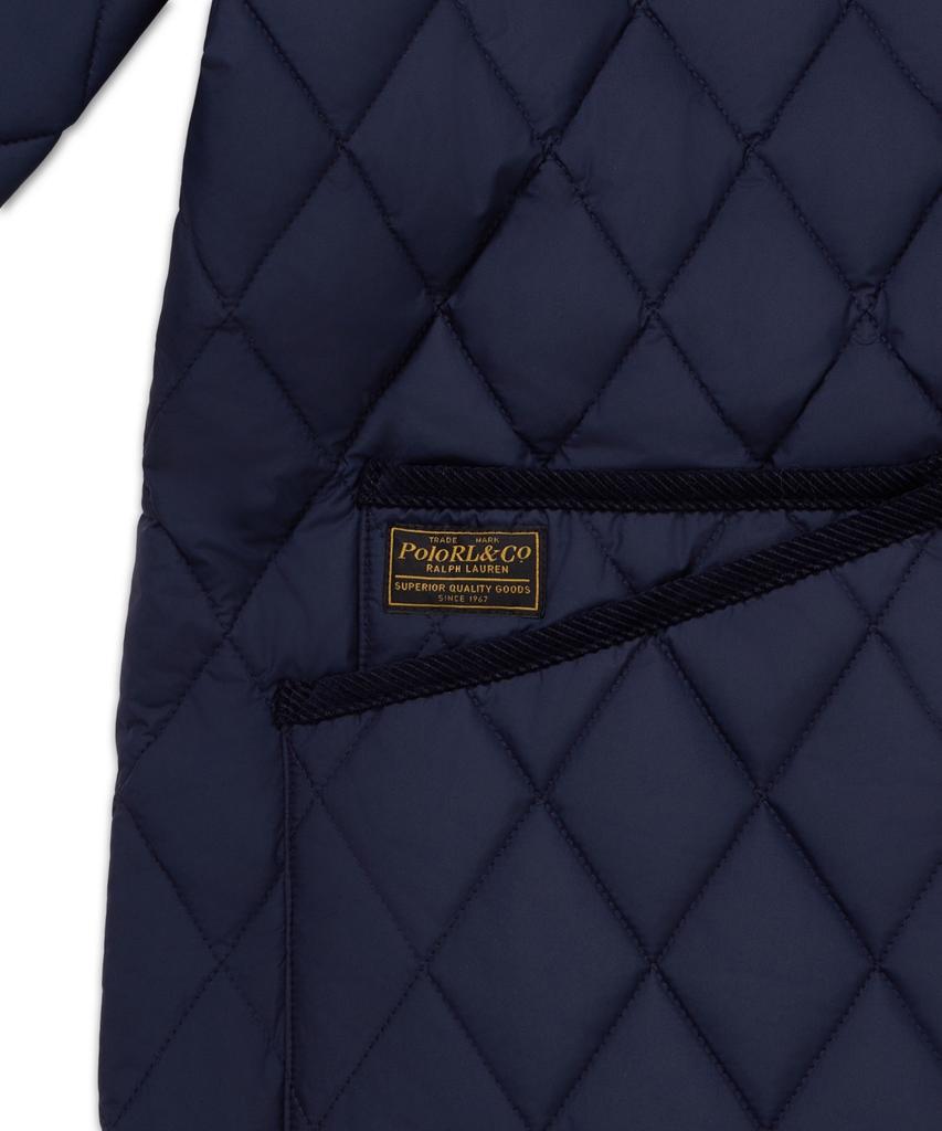 Polo Ralph Lauren Quilted Half Jacket - Navy