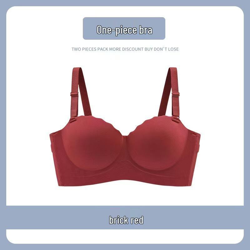 Non-Slip Strapless Push-Up Seamless Lingerie Set for Small Busts