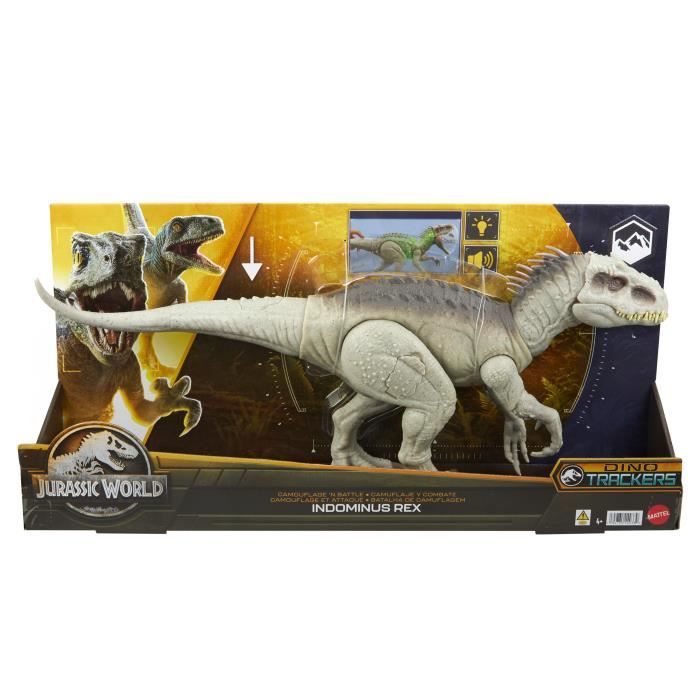 Indominus Rex Camouflage Figure - Mattel - HNT63 - Dinosaur Jurassic World
