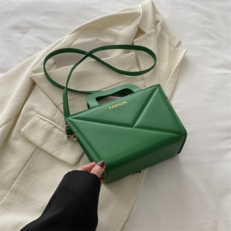 

Высококачественная Модная Однотонная Большая Вместимость Новая Весенняя Простая и Модная Ручная Сумка Через Плечо Кроссбоди Маленькая Квадратная Сумка