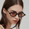 High Quality Retro Designer Style Edgy Punk Stylish Trendy Oval Shaped Round Shaped Female Male Women Sun Glasses