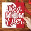 Best Mom Ever Metal Cutting Dies Scrapbooking Stencil Die Cuts Card Embossing