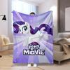 Rarity Little Pony Blanket Suitable All Seasons Soft Comfortable Sofa Office Home Blanket Holiday Gift Blanket Suitable For All Seasons Blanket