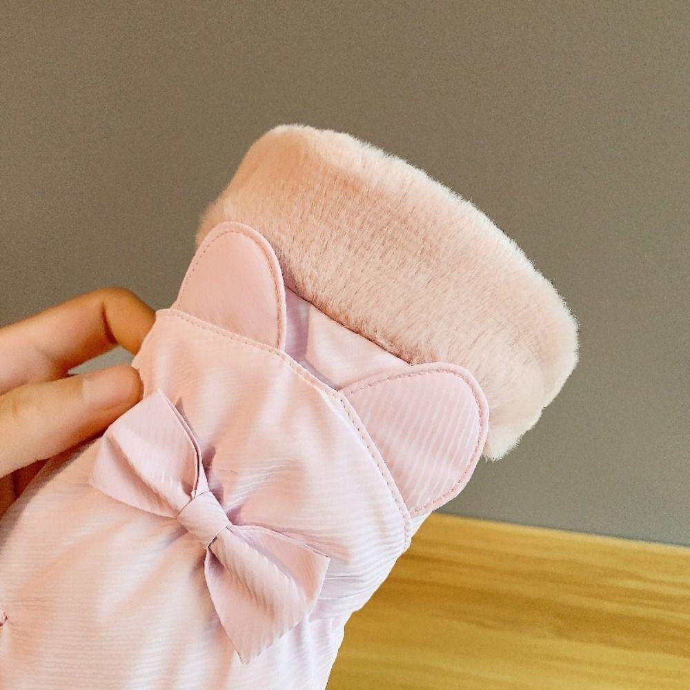 Protection Women Winter Gloves Windproof Outdoor Warm Gloves Motorcycle Riding Gloves  Casual
