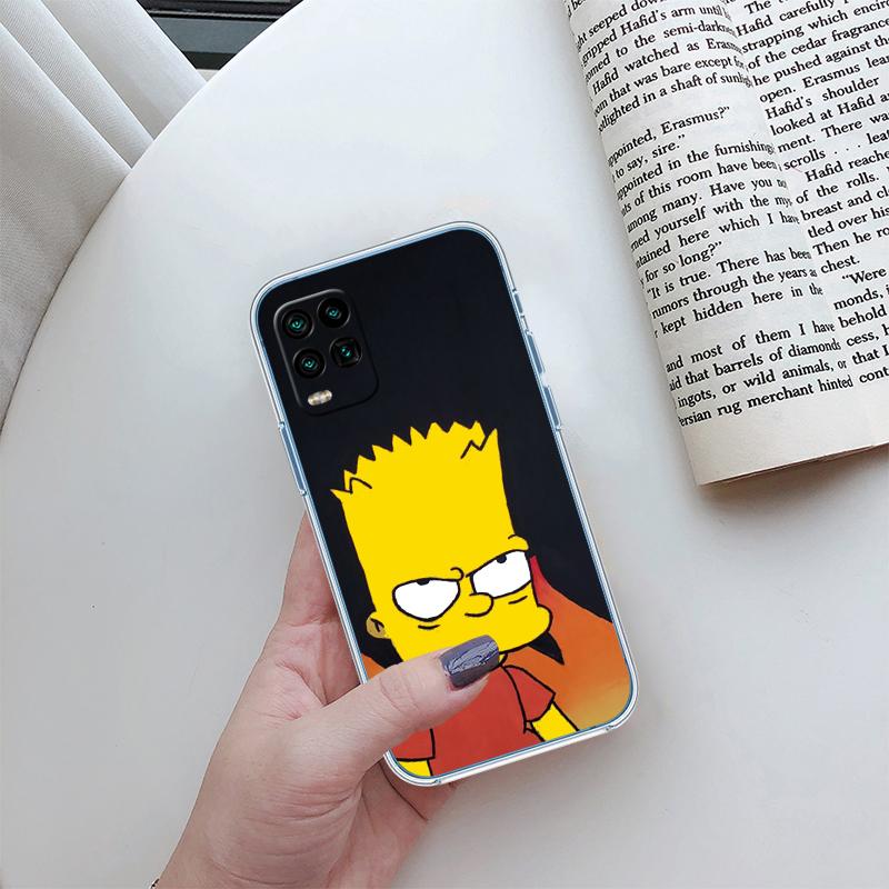 S-Simpsons-Art Transparent Phone Case for Motorola Moto G7 G8 G9 G84 G85 G73 G24 G15 Z2 Play Power Plus