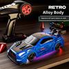 In Stock 1/43 Alloy Drift Car D43 Four-Wheel Drive Drift Car Desktop Series, Fully Proportional Including Gyroscope