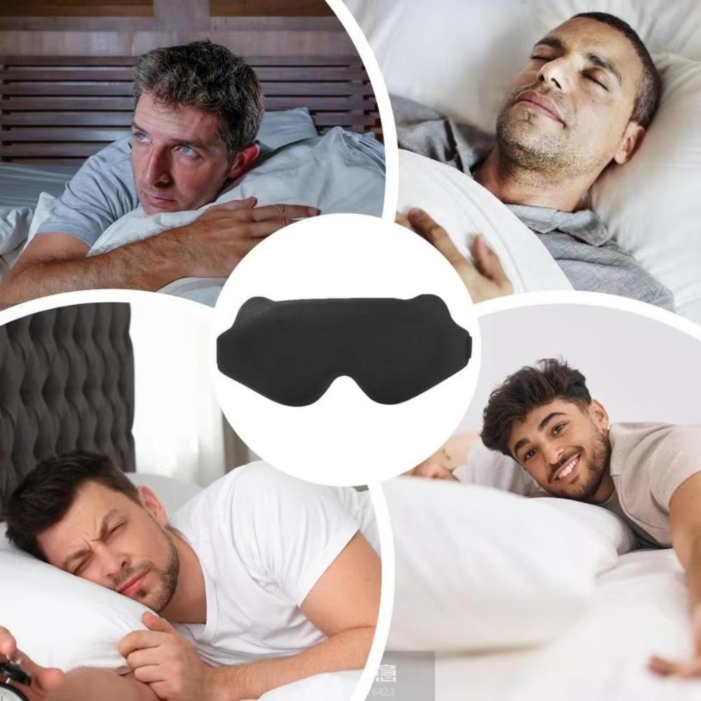 3D Light Blocking Eyeshade Deepened Groove Design Eye Cover Blockout Sleep Eye Mask  Plane