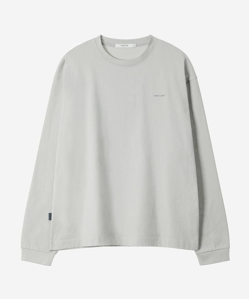 NODE LABS Dev:5 Basic Long Sleeve T-Shirt_Gray