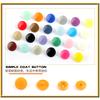 10pcs Resin Snap Fasteners Buttons for Baby Onesies, Kids' Clothing & Document Folders DIY Accessories