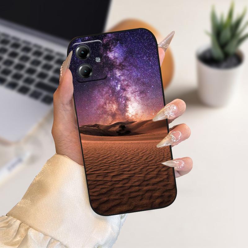 Soft Phone Cases For Moto G14 G13 G23 TPU Silicone Bumper Cover For Motorola Moto G10 G20 G30 4G Cartoon Protective Fundas Case