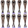 Sexy Tights Black Fishnet Stockings Bottomed Pantyhose Floral Rattan Stocking Lolita Hollowed Lace Mesh Classic Tights 6001-6027