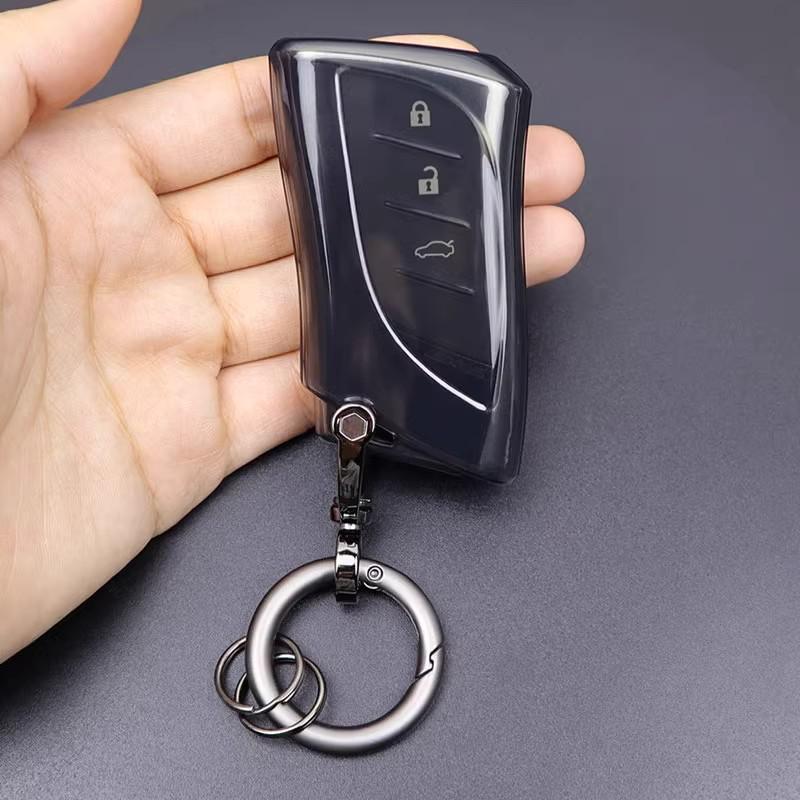 Lexus Schlüsselhülle: Transparent für ES300, NX350, UX260, LS500, RX350H, LC, RZ